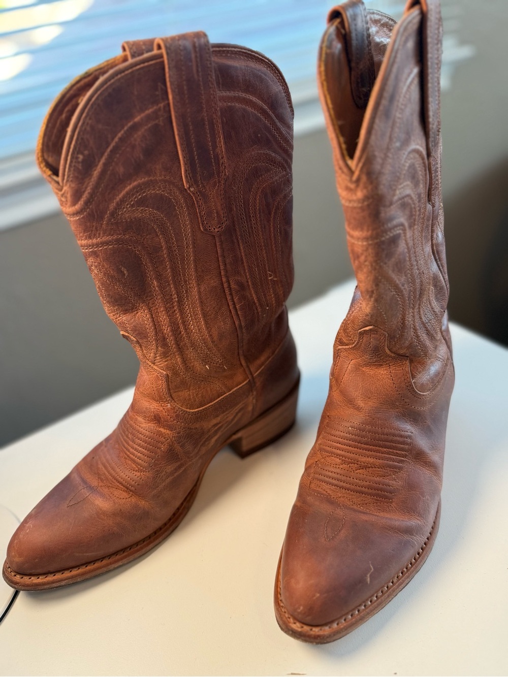 Tecovas Women The Jamie Western Cowboy Boots - Color Scotch - Picture 4 of 11